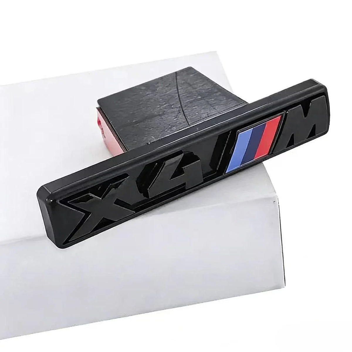 It is suitable for sports labeling of X-series ABS badge M in BMW X-series modified car logo X2M X3M X4M X5M X6M.