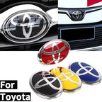 1pc Front Grill Hood 3D Car Logo Emblem for Toyota Corolla Camry RAV4 Hilux CHR Highlander Yaris Vios Alphard Prado Reiz Wish