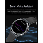 2026 New ECG AI Health Smartwatch for Men 1.53"AMOLED BP/Heart Rate Monitor BT Call IP68 Waterproof Smart Watch for Android IOS