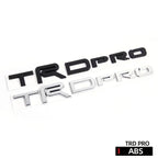3D Trd Pro Bro Badge Emblem Car Stickers For Toyota Tundra Car Label Rear Trunk Decal Auto rear tail logo body sticker