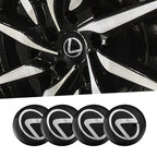 4pcs 56mm Car Wheel Center Hub Cap Stickers Styling For Lexus Fsport RX330 IS250 Ct200h ES300h RX350 IS300h NX300h RX400h ES350