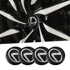 4pcs 56mm Car Wheel Center Hub Cap Stickers Styling For Lexus Fsport RX330 IS250 Ct200h ES300h RX350 IS300h NX300h RX400h ES350