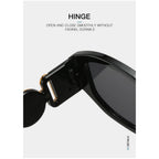 Vintage Square Luxury Small Frame Sunglasses Men Women Rectangle Brand Design Fashion Square Sun Glasses Shades Vintage Glasses