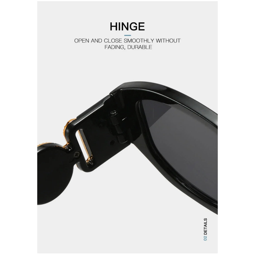 Vintage Square Luxury Small Frame Sunglasses Men Women Rectangle Brand Design Fashion Square Sun Glasses Shades Vintage Glasses