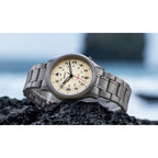 BERNY Full Titanium Watches for Men Outdoor Quartz Men's Field Wristwatch VH31 Super Luminous Sapphire Easy Read Watch