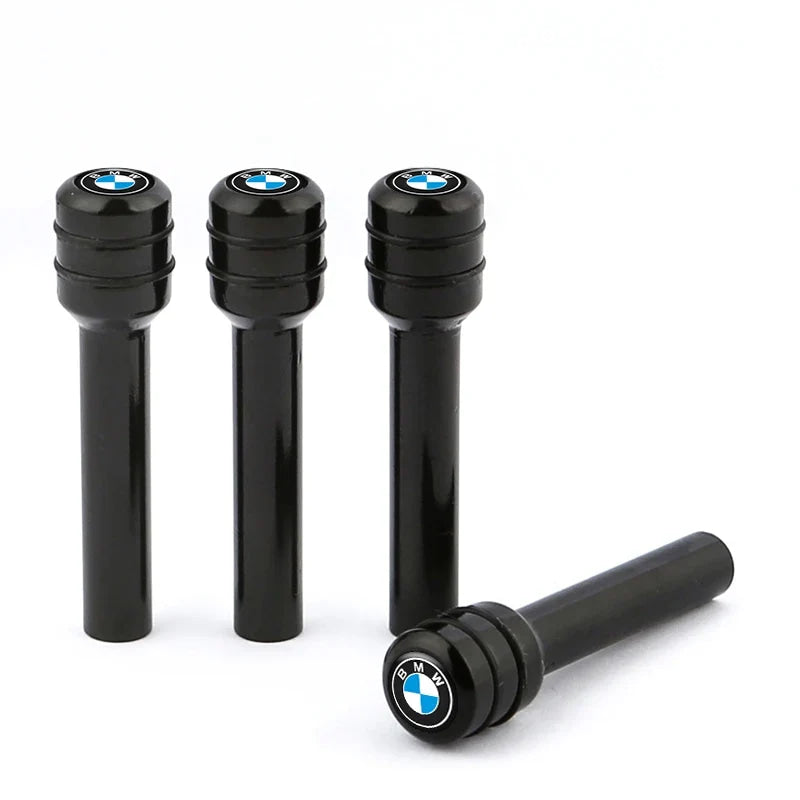 4Pcs Aluminum Alloy Car Door Lock Pins Security Rod Knob Cover For BMW M 50th Anniversary M5 E46 E90 F10 E39 E36 F20 E87 G30 E92