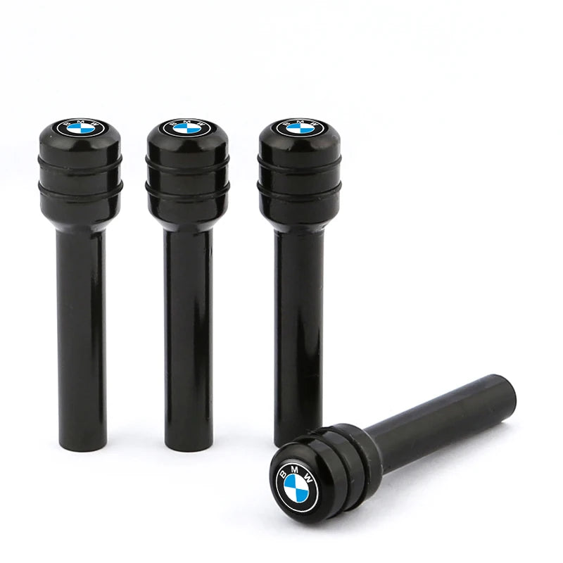 4Pcs Aluminum Alloy Car Door Lock Pins Security Rod Knob Cover For BMW M 50th Anniversary M5 E46 E90 F10 E39 E36 F20 E87 G30 E92