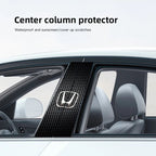 Car Stickers B-Pillar Center Column Decoration Cover Decals Auto Accessorie For Honda Civic FIT CRV Accord Jazz HRV Insight CRZ