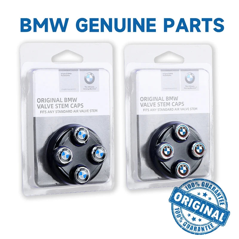 QMM-8685 Car Aluminum Wheel Tire Valve Stem Caps Airtight Covers For BMW M 50th Anniversary Celebration E46 E90 E60 F30 E39 E36