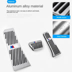 Bmw Foot Pedal Covers, Stainless Steel Rubber Anti-slip Pedals Are Suitable for BMW 3 Series BMW 5 Series X3 X5 From 2003 To 20