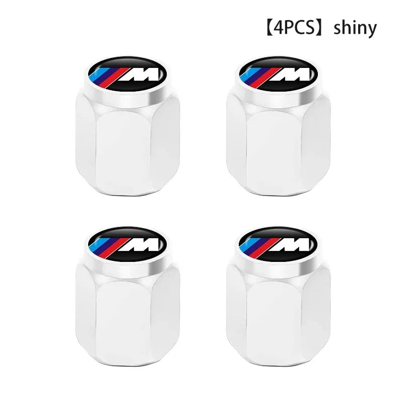 Car Wheel Tire Valve Air Stem Cap Cover For BMW X1 X3 E39 E46 E30 E36 E87 E60 E90 F26 G02 Personalized Decoration Accessories