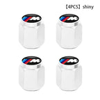 Car Wheel Tire Valve Air Stem Cap Cover For BMW X1 X3 E39 E46 E30 E36 E87 E60 E90 F26 G02 Personalized Decoration Accessories