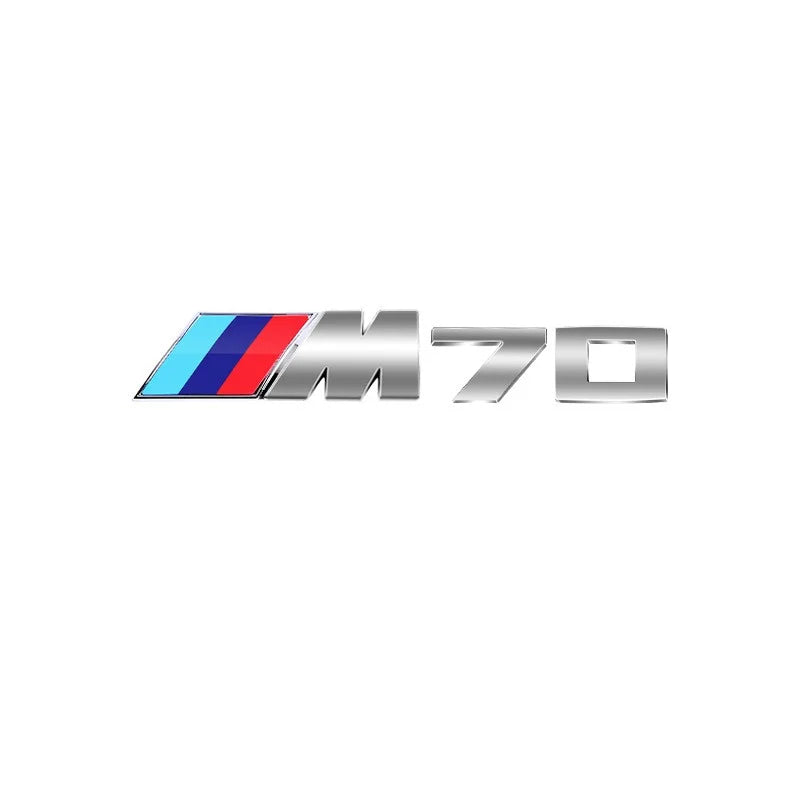 3D ABS Car Styling Rear Trunk Badge Emblem Logo Sticker Decoration Accessory For BMW M M1 M2 M3 M4 M5 M6 X7M X2M X4M X3M X5M X6M