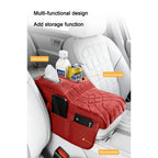 Car Console Armrest Box Booster Pad Car Arm Rest Padded Cover For Mercedes Benz AMG W204 W206 W205 W203 W211 W212 W213 W210 W124