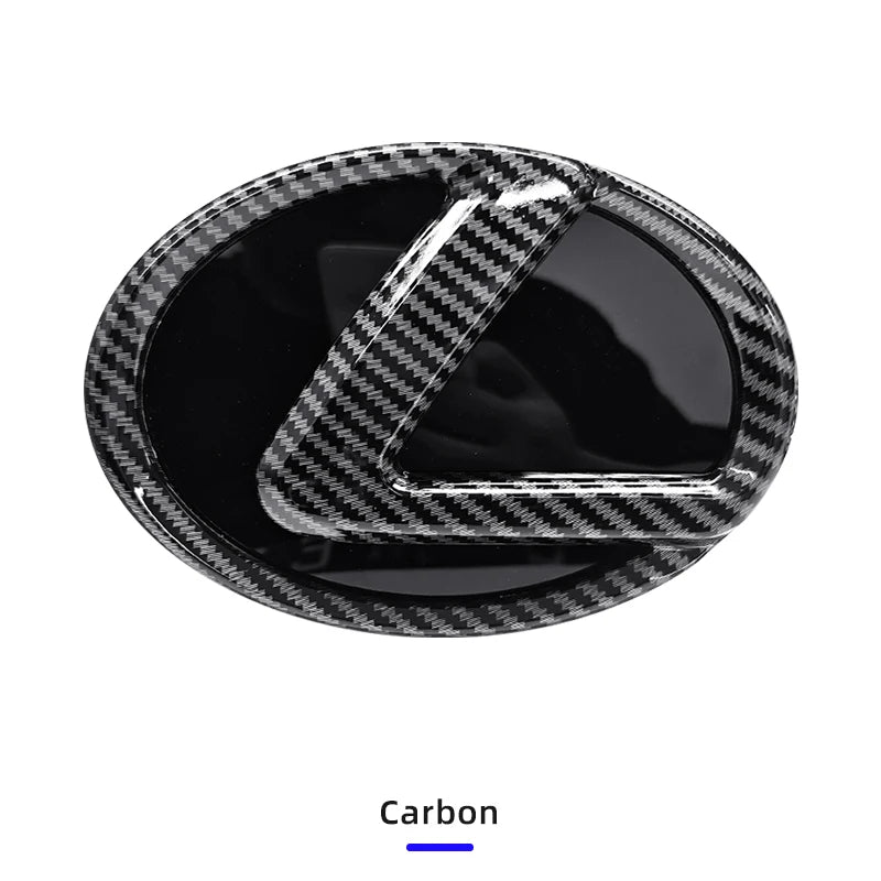 100/110/120/130/140/150/160mm Car Rear Trunk Emblem Front Grille Logo For Lexus ES RX NX LS UX LM LX GX LC RZ IS CT GS RC HS SC
