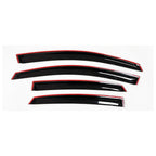 Window Visor for Nissan Sentra/Sylphy 2013-2019 | 4pcs Rain Guard Wind Deflector | Car Weather Shield Accessory