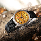 BERNY Titanium Automatic Men's Field Watches Date Sapphire Super Luminous Sports Easy Read Outdoor 10ATM Mechanical Watch