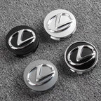 4pcs 62mm Car Wheel Center Hub Cap Rim Dustproof Cover Emblem For Lexus IS250 LX470 GX470 RX330 NX300 NX Ct200h IS200 UX250h UX