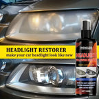 Professional Car Headlight Restorer - Removes Scratches and Blur, Restores Bulb Brightness, Expands Visibility, Suitable for Front and Rear Vehicle Lighting, Car Headlight Repair Fluid - Anti-Yellowing/Scratch/Fogging and Oxi