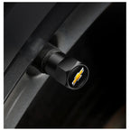 4Pcs Car Styling Wheel Tire Valve Air Stem Cap Duust Covers For Chevrolet Tracker Optra Lanos SS Sail Corsa Matiz Avalanche Onix
