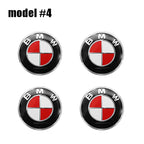 4Pcs 56mm 60mm 65mm Car Wheel Tire Center Emblem Decal For BMW M E90 E60 E46 E39 F10 E87 X3 X4 X1 G30 G20 Cover Hub Caps Sticker