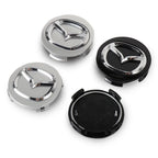 4Pcs 56MM Car Wheel Center Hub Cap Badge Accessor For Mazda Axela Demio Atenza CX CX3 CX7 CX30 CX60 CX9 2 3 4 323 MX3 MX6 RX3 MS
