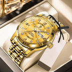 BINBOND Top Brand Luxury Fashion Watch Men 3ATM Waterproof Date Clock Sport Watches Mens Quartz Wristwatch Relogio Masculino