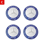 56mm 60mm 65mm 75mm Car Wheel Center Hub Caps Cover Rim Exterior Sticker For Mercedes Benz A B C E Class GLC GLK GLE GLA CLA GLB