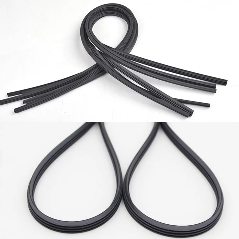 14" - 28" Car Wiper Blade Windscreen Wipers Insert Natural Rubber Strip 6mm Windscreen FR Wipe Car Accessories