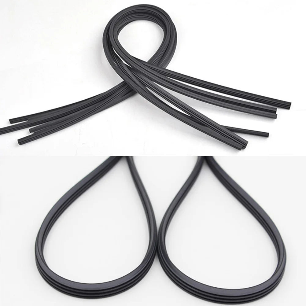 14" - 28" Car Wiper Blade Windscreen Wipers Insert Natural Rubber Strip 6mm Windscreen FR Wipe Car Accessories