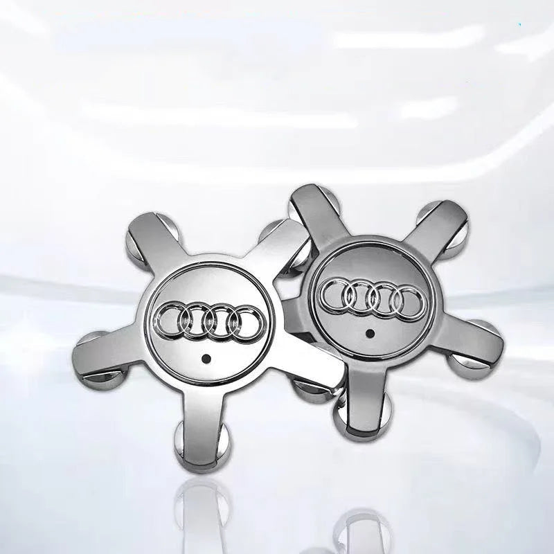 Car Wheel Center Cap Hub Covers 4pcs 60mm 61mm 68mm 69mm 135mm 4B0601170 4F0601165N A3 A4 A5 A6 A7 A8 S4 Q3 Q5 Q7 Accessories