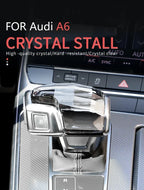 Audi Crystal Gear Shift Handle Head Lever A6 C8 A6L RS7 A7 Q8 S8 SQ8 Q7 RS6 A8L A4 A4L Q5L RS4 RS5 A5 S4 S5 SQ5