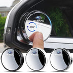 1 Pair 360 Degree Wide Angle Adjustable Car Rear View Mirror For Subaru LEGACY Forester Outback Rally WRX WRC XV Impreza