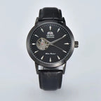 Automatic Mechanical Unisex Sports Watch Full Function World Time Waterproof Shockproof Skeleton Dial Orient
