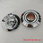 4PCS Aluminum Car Wheel Center Hub Caps for Mercedes-Benz A45S C63S E63S AMG GT GTS C190 Auto Styling Accessories