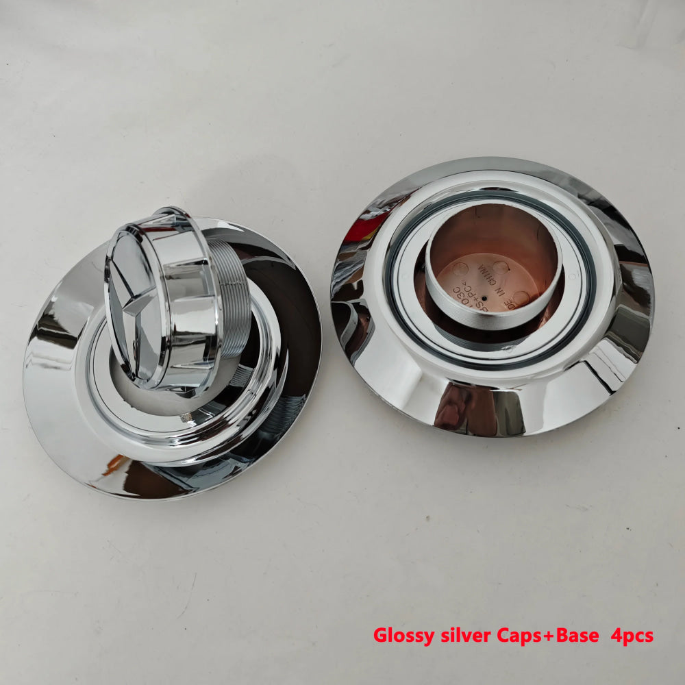 4PCS Aluminum Car Wheel Center Hub Caps for Mercedes-Benz A45S C63S E63S AMG GT GTS C190 Auto Styling Accessories