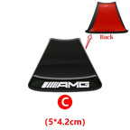 3D ABS Car Steering Wheel Emblem Sticker Badge For Mercedes Benz AMG W205 W206 W177 W168 W108 AMG W176 W204 W212 Accessories