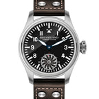 HRUODLAND Pilot Watch for Men BGW-9 Luminous Mechanical Wristwatch 316L Stainless Steel Sapphire Glass 10ATM Waterproof F016