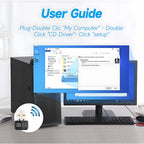 Upgrades Mini USB Bluetooth 5.4 Dongle Adapter WIreless Transmitter Receiver For PC/Laptop Driver Free For Win10/11 Driver Free