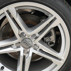 4PCS 135mm  For AUDI A4 B8 B6 B9 B7 A3 8P 8V 8L A6 C7 C6 Car Five Claws Wheel Center Cap Hub Covers 4F0601165N Accessories