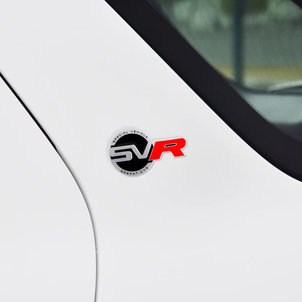 Car Front Grille Emblem Sticker Auto Accessories For Landrover SVR Vogue Velar Evoque Discovery Range Rover  L551 P250 P300 L405