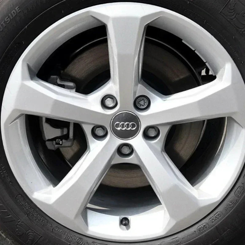 Modification Car Part Wheel Center Hup Caps Cover for Audi A6 S3 S4 Q3 Q5 Q5L A4 A6L A7 A8 A3 A5  Raplace Accessories