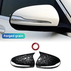 For Mercedes Benz C GLC S E Class W205 X253 W222 W213 W238 carbon Black Side Rearview Mirror Cover Caps Shell LHD RHD