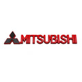 For Mitsubishi Outlander Eclipse Pajero Lancer EVO ASX Triton Attrage Ralliart Delica Car Metal Logo Badge Emblem Sticker