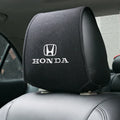 Car Headrest Cover Seat Head Pillow Neck Headrest Cover For Honda Mugen Jazz Insight Freed Fit CRV Civic Accord City Accessory