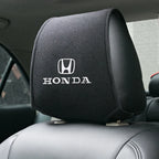 Car Headrest Cover Seat Head Pillow Neck Headrest Cover For Honda Mugen Jazz Insight Freed Fit CRV Civic Accord City Accessory