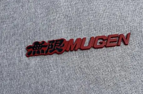 3D Car Sticker Grille Badge MUGEN Emblem for Honda Accord Civic CRV Crosstour H-RV nsx Pilot Odyssey City CRZ Spirior AVANCIER