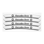 4Pcs Metal Car Wheel Hub Sticker Decorative Accessories For Mercedes Benz AMG GLE GLC W205 W206 W203 W204 W210 W212 W213