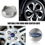 4pcs 54mm Car Styling Wheel Hub Cap Cover Tire Center Hubcaps Auto Accessories For Ford Focus Kuga Mk3 Mondeo Max Fusion Mustang