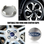 4pcs 54mm Car Styling Wheel Hub Cap Cover Tire Center Hubcaps Auto Accessories For Ford Focus Kuga Mk3 Mondeo Max Fusion Mustang